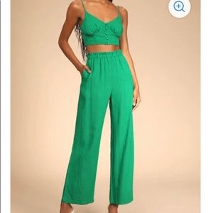 Lulus never worn co ord summer set! Still has tags on it!